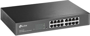 TP-Link Giga�Ή� 16�|�[�g �X�}�[�g�X�C�b�` �Ǘ��@�\�t ����⟑� 5�N TL-SG1016DE