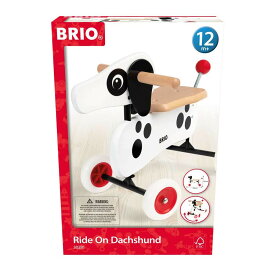 BRIO (ブリオ) ライドオンダッチー（白） 30281 対象年齢1歳~ 【おもちゃ 玩具 木製おもちゃ プレゼント（誕生日/ク リ ス マ ス）】