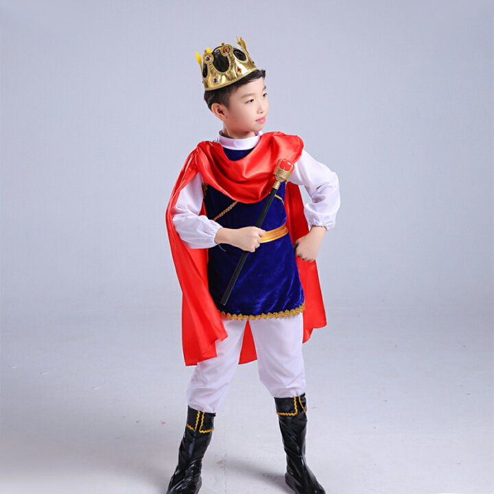 楽天市場】王子様 衣装 子供 男の子 コスプレ 仮装 コスチューム 4点 