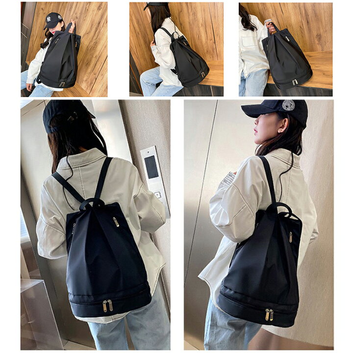 プールバッグ ポータブルドライとウェットの分離水泳バッグブラック 楽天市場】ドライウェット分離 スイムバッグ プールバッグ 大容量 ジムバッグ  リュック 防水バッグ 通勤 シューズ収納付き スイミングバッグ スポーツ バッグ レディース バックパック ヨガバッグ 撥水 ... スイミングバックパック 水泳バッグレディースドライとウェット分離防水フィットネスバッグメンズストレージバッグバックパックショルダービ