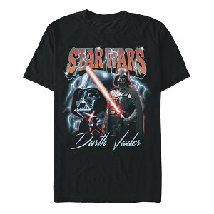 �y�}���\�����ǂ�3�_�N�[�|���ΏہzT�V���c Vader Moon Star Wars Graphic REX-TS-D32-M2 �u���b�N