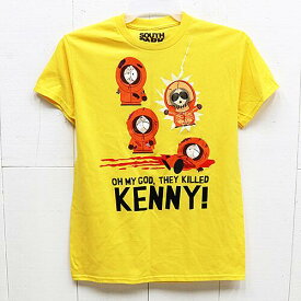 Tシャツ SOUTH PARK KENNY！ イエロー