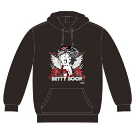 ベティー ブープ （Betty Boop） フーディー Angel Betty ブラック BB-KP-FD-002-BK