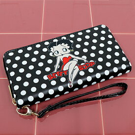 ベティー ブープ （Betty Boop） ロング ウォレット Polka Dots　BB-MSP-WL-5779