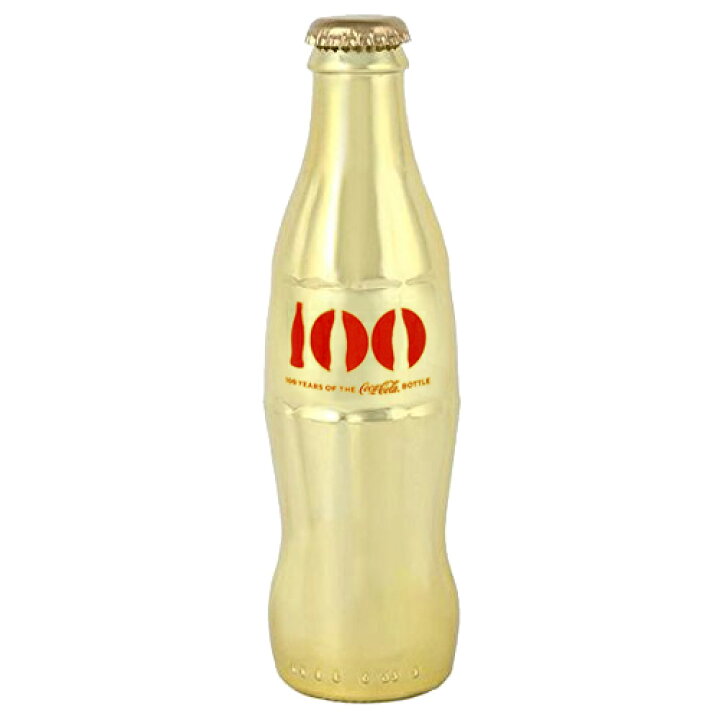 楽天市場】COCA-COLA 100周年記念限定 フルサイズ ボトル GOLD CONTOUR  