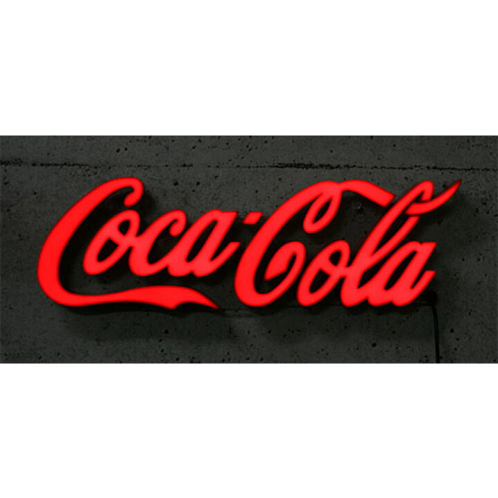楽天市場】COCA-COLA LED ミニ レタリング サイン PJ-LED03 