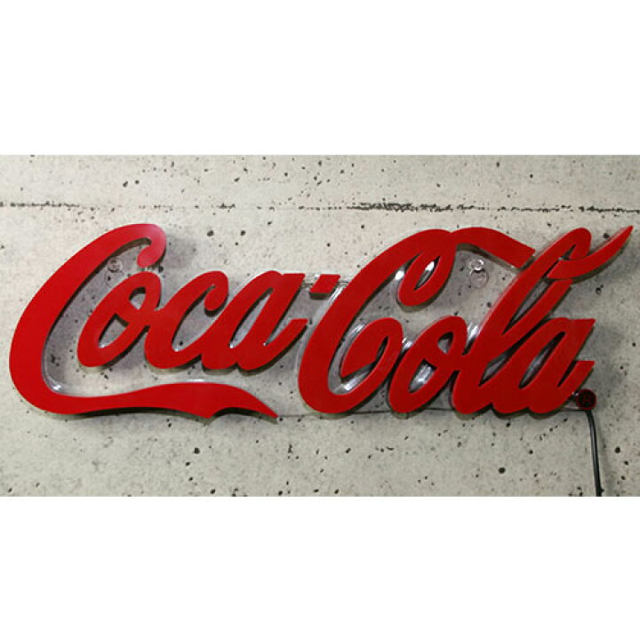 楽天市場】COCA-COLA LED ミニ レタリング サイン PJ-LED03 