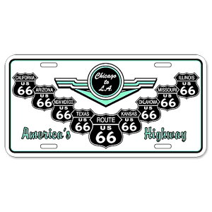 �A���~�j�E�� �T�C�� RT 66 LICENSE PLATE 66-GL-SLR66V.