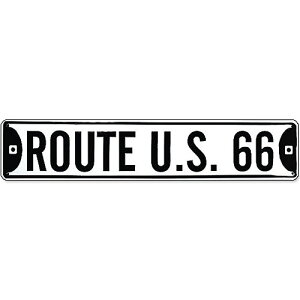 �A���~�j�E�� �T�C�� RT 66 STREET SIGN ROUTE U.S. 66 66-GL-SSRT66