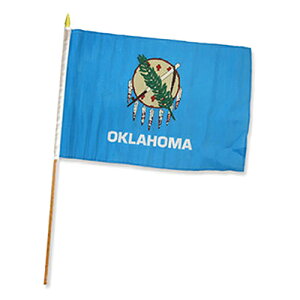 12x18 inch �X�e�B�b�N �t���b�O OKLAHOMA F-STI-OKLAHOMA