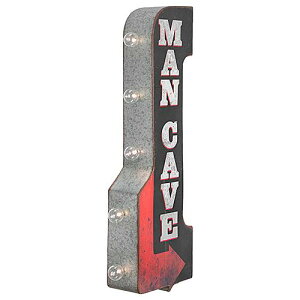 MAN CAVE ARROW SIGN It U EH[ LED TC CA172727