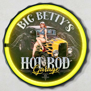 LED ���[�v �l�I�� �T�C�� BIG BETTY'S HOT ROD GARAGE �{�g���L���b�v CA-LE-562071