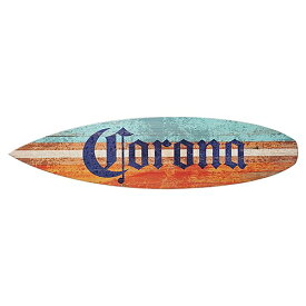 ウッド サーフボード ウォール サイン Licensed Corona Color CA374141