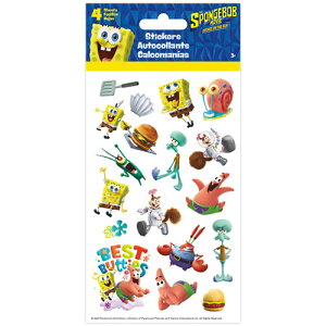 USA �L�����N�^�[ 4�V�[�g �X�e�b�J�[ �X�|���W�E�{�u Sponge on the run ST4154