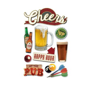 3D�X�e�b�J�[ ���t CHEERS 3D STICKER�@STDM-0003