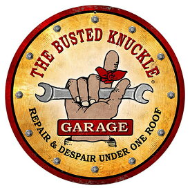 スティール サイン （スチール サイン） Busted Knuckle Garage BUST-040
