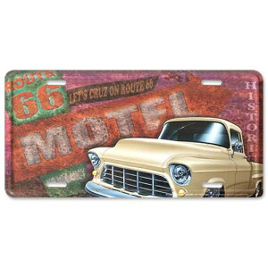RT 66 �i���[�g 66�j �A���~�j�E�� �T�C�� Rt 66 LICENSE PLATE 66-GL-S4L1102.