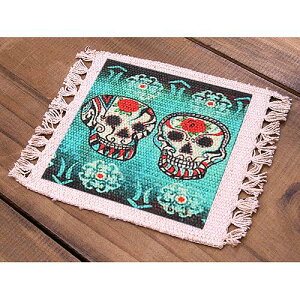 �R�[�X�^�[ Day of the Dead �V���K�[�X�J�� Digital Print DC554