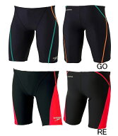 speedo スピード ジュニア男子 競泳水着 練習用水着 子供用 トレーニング スパッツ ハーフスパッツ 競泳…