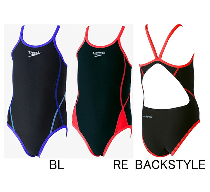 楽天市場】スピード speedo ジュニア女子 競泳水着 練習用水着  