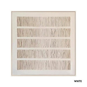 【受注制作】立体アート パネル 60×60cm 選べる額縁カラー モダンインテリア アブストラクトアート ジャパンディ 北欧テイスト 壁掛け アートパネル モノトーン リビング おしゃれ 壁飾り