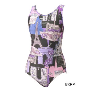 【10/30(木)店内全品ポイント3倍!最大23倍!】【33%OFF】アリーナ(ARENA) 女性用 フィットネス水着 ウイメンズフィットネスワンピース(Uバック・差し込みパッド) AS4FWF21W