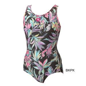 【10/30(木)店内全品ポイント3倍!最大23倍!】【29%OFF】アリーナ(ARENA) 女性用 フィットネス水着 ウイメンズフィットネスワンピース(Uバック・差し込みパッド) AS5SWF21L