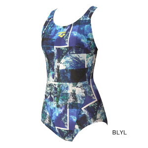 【10/30(木)店内全品ポイント3倍!最大23倍!】【15%OFF】アリーナ(ARENA) WAVES 女性用 フィットネス水着 アクアエクサ ウイメンズフィットネスワンピース(オープンバック・ぴったりパッド) AS5FWF0