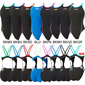 【11/6(木)〜11/9(日)店内全品ポイント3倍！最大31倍！】【14%OFF】アリーナ(ARENA) WAVES 女性用 練習用水着 タフスーツウイメンズトレーニングワンピース(オープンバック) SAR-4106W