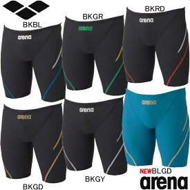【12/5(金)店内全品ポイント3倍！最大34倍！】【13%OFF】アリーナ(ARENA) 男性用 練習用水着 タフスーツメンズトレーニングスパッツ(ハーフレッグ) AS5SWM00M
