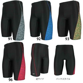 【4/25(木)店内全品ポイント3倍！最大30倍！】【26%OFF】ミズノ(MIZUNO) 男性用 フィットネス水着 ハーフスパッツL N2JB2620