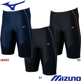 【11/6(木)〜11/9(日)店内全品ポイント3倍！最大31倍！】【13%OFF】ミズノ(MIZUNO) 男性用 フィットネス水着 EZスイム メンズハーフスパッツ N2JBC121