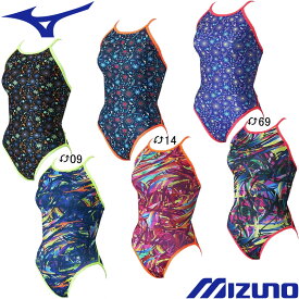 【7/19(日)23:59まで店内全品ポイント2倍！最大33.5倍！】【15%OFF】ミズノ(MIZUNO) 女児用 練習用水着 Ri Rikako Ikee Collection エクサスーツ ジュニアミディアムカット(リバーシブル) N2MAD469