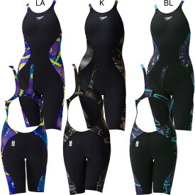 【35%OFF】スピード(SPEEDO) 女性用 競泳水着 Pro Hybrid 2(プロハイブリッド2)ウイメンズオープンバックニースキン SCW12304F