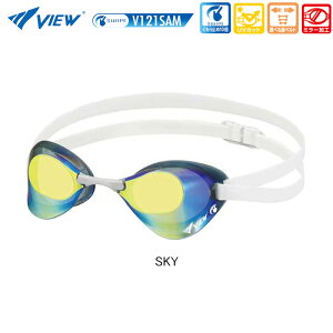 �y6/1(��)�X���S�i�|�C���g2�{�I�ő�22�{�I�z�y30%OFF�z�r���[ (VIEW) �X�C�~���O�S�[�O�� ���j ���j FINA���F �X���C�v�A���`�t�H�O �m���N�b�V�������[�V���O�~���[�S�[�O�� �u���[�h(BLADE)V121SAM