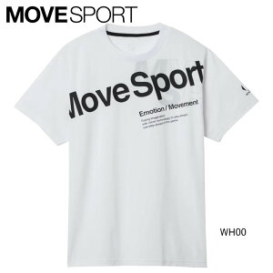 【15%OFF】デサント(DESCENTE) MOVESPORT(ムーブスポーツ) シャドーメッシュ メンズ半袖Tシャツ ST5FHT02M