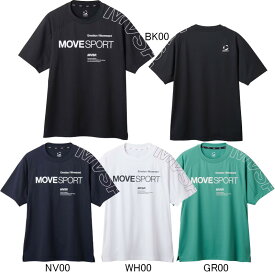 【1/24(土)20:00〜23:59店内全品ポイント3倍！最大31倍！】【22%OFF】デサント(DESCENTE) MOVESPORT(ムーブスポーツ) SUNSCREEN TAIKYU 天竺 メンズ半袖Tシャツ ST5SHT06M