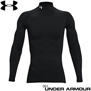 【10/30(木)店内全品ポイント3倍!最大23倍!】【15%OFF】アンダーアーマー(UA) 男性用 コールドギアアーマー コンプレッション メンズ長袖モックネックシャツ 1366072