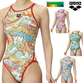 【30%OFF 在庫処分】アリーナ 練習用水着 レディース 2025春夏 タフスーツ 競泳水着 ハイレグ ハイカット arena トレーニング ワンピース 女性用 競泳用水着 練習水着 TOUGHSUIT おしゃれ かわいい 格安 激安 セール 値引き 割引（SS/S/M/L/Oサイズ）AS5SWM08L
