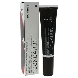 【正規品】【送料無料】 KorresWild Rose Fondation SPF 15 - # RF21.01ozワイルドローズ財団SPF 15 - ＃1 RF2【海外直送】