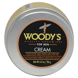 【正規品】【送料無料】【Woodys】Flexible Styling Cream3.4oz柔軟なスタイリングクリーム【男性】【海外直送】