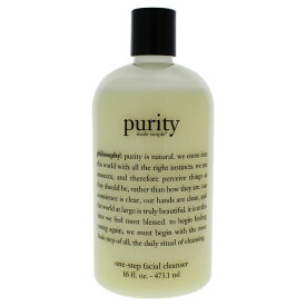 【正規品】【送料無料】 Philosophy Purity Made Simple One Step Facial Cleanser 16oz フィロソフィー メイド シンプル ワン ステップ フェーシャル クレンザー 【海外直送】