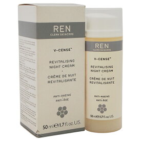【正規品】【送料無料】【REN】V-Cense Revitalising Night Cream1.7ozV-Censeリバイタライジングナイトクリーム【海外直送】