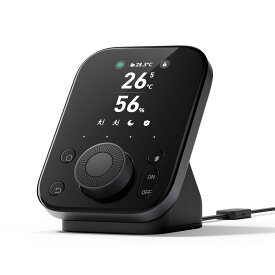 SwitchBot スマートリモコン ハブ3 赤外線で家電管理 アレクサ スマートホーム 2.4インチモニター付き Alexa スイッチボット 学習リモコン 温湿度計機能付き 光センサー付き リモートボタン スイッチボット