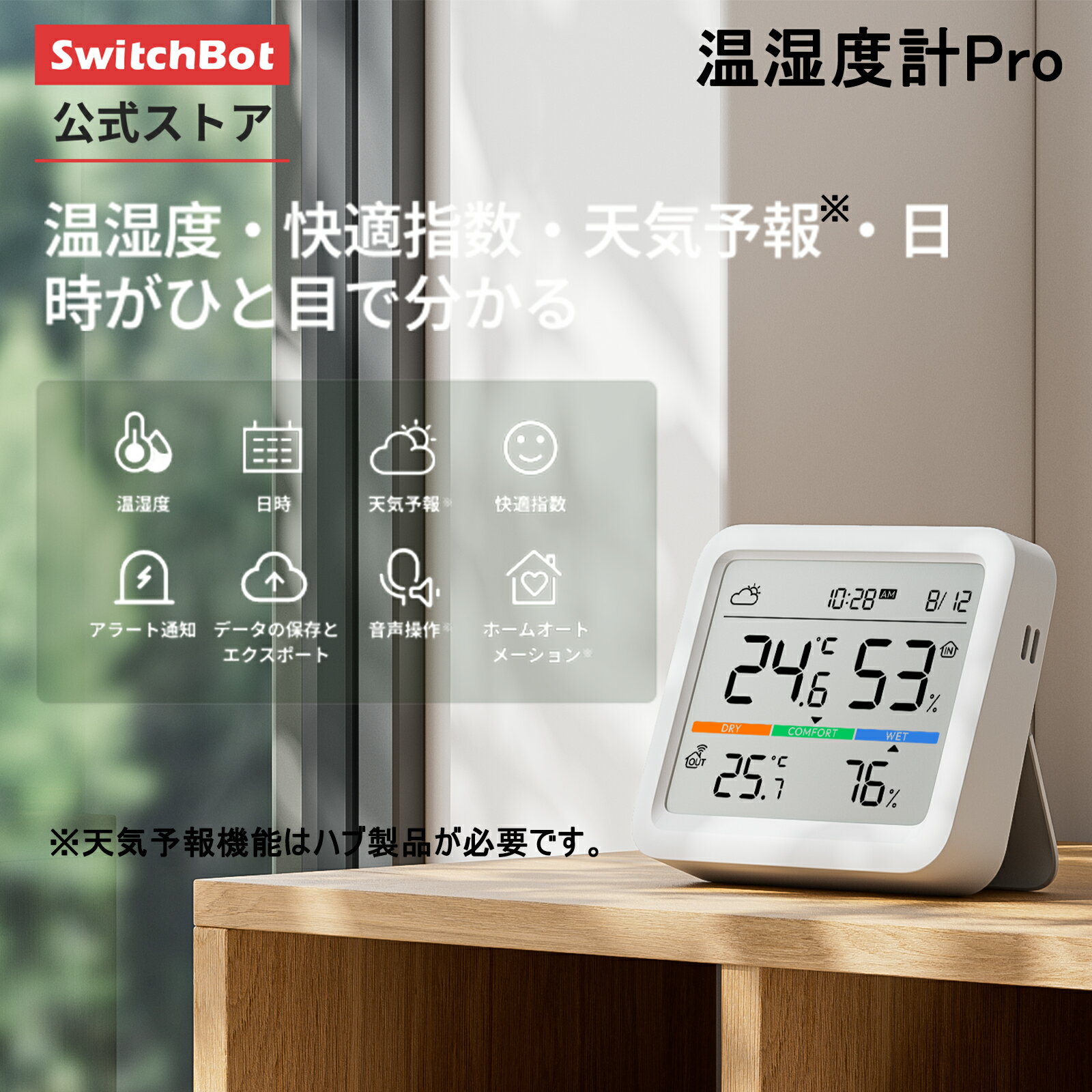 温湿度計プラス1