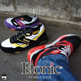 エトニック Etonic ステイブルベース メンズ スニーカー STABLE BASE ローカット カジュアルシューズ バーニーズ ニューヨーク 復刻モデル レトロランニング ランニングシューズ EMLJ17-08 送料無料 あす楽 evid