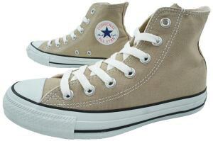 _|Cg5{^Ro[X nCJbg LoX I[X^[ J[Y nC Y fB[X Xj[J[ 1CL128 CANVAS ALL STAR COLORS HI ~ebh 胂f x[W BEIGE  ŋ