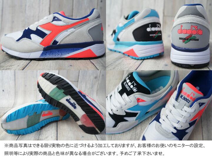 楽天市場 あす楽 送料無料 ディアドラ Diadora メンズ スニーカー0006 ホワイト 2333 ホワイト シー N9002 Evid2 シューマートワールド