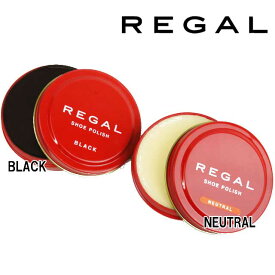 ＼ポイント7倍／あす楽 リーガル TY16 シューポリッシュ(缶) 50g SHOE POLISH NEUTRAL・BLACK アフターケア シューケアケア用品 ツヤ革靴用ツヤ出しクリーム 保護 /-