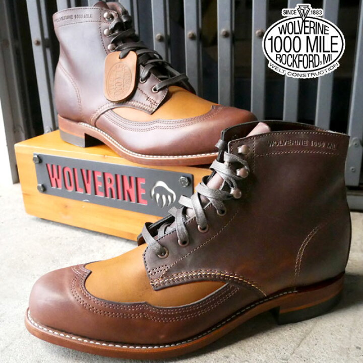 楽天市場 あす楽 Wolverine 靴 もれなくブーツケアキット Addison Boot W ブラウンタン ウルバリン アディソンブーツ メンズ カジュアル Boots ワークブーツ Browntan 送料無料 Evid シューマートワールド